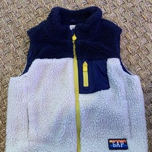 Gap shearling vest, 18-24M